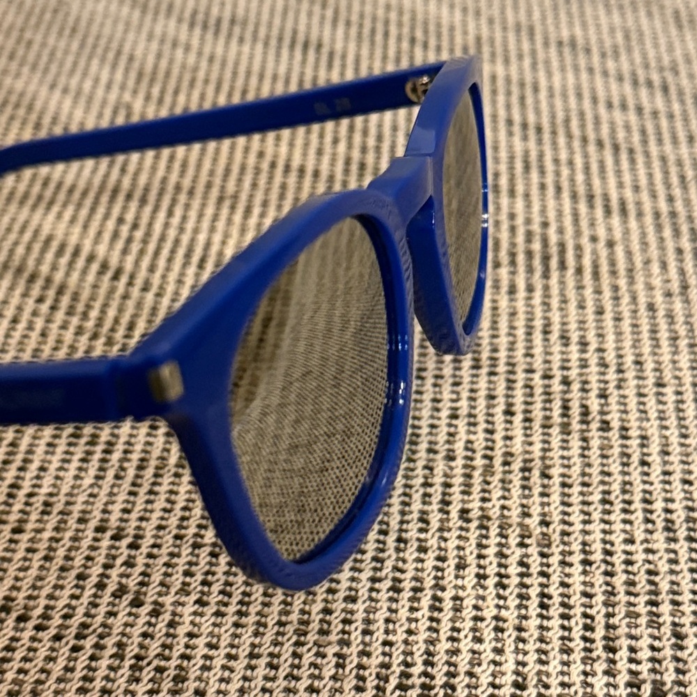 Saint Laurent Blue Sunglasses - Picture 6 of 9